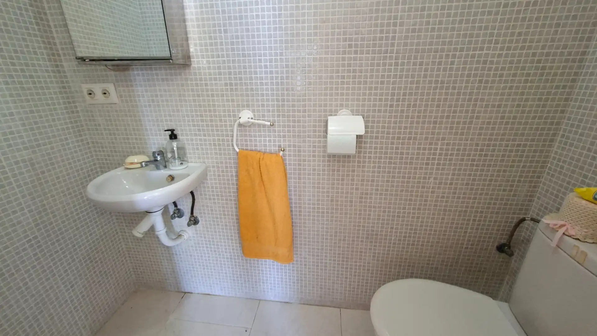 Badezimmer von Wohnung zum Verkauf in San Vicente del Raspeig / Sant Vicent del Raspeig mit Balkon