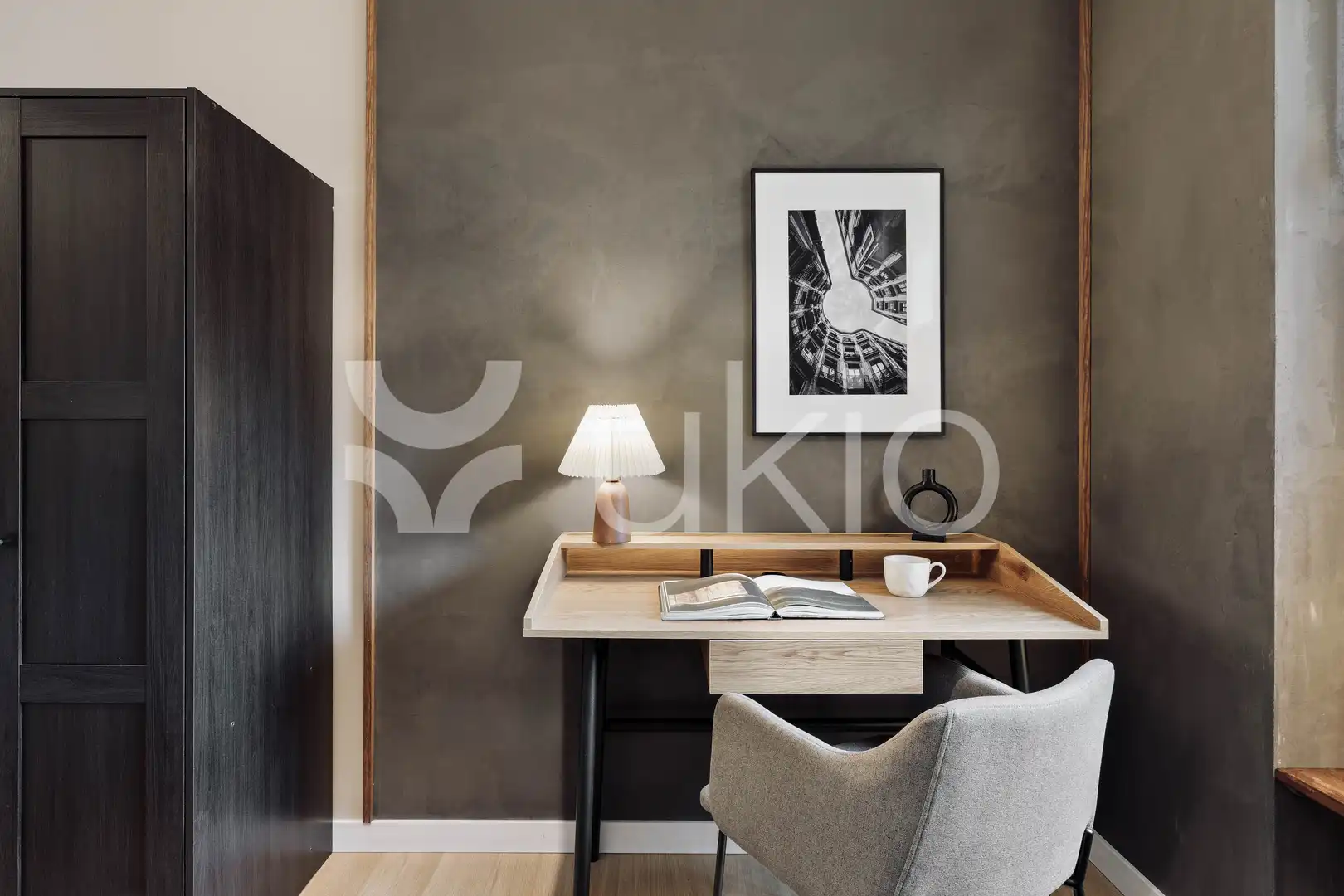 Habitación de Apartamento de alquiler en Barcelona con Aire acondicionado, Calefacción y Amueblado