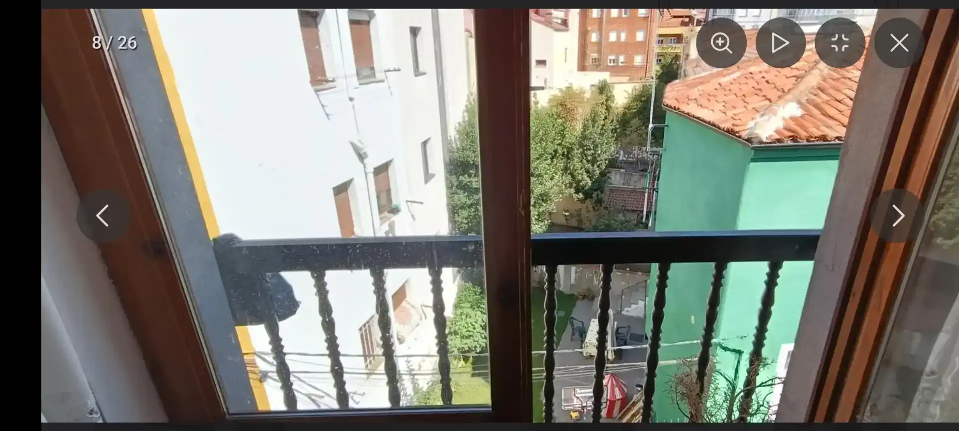 Terrassa de Pis per a compartir en León Capital  amb Parquet, Moblat i Forn