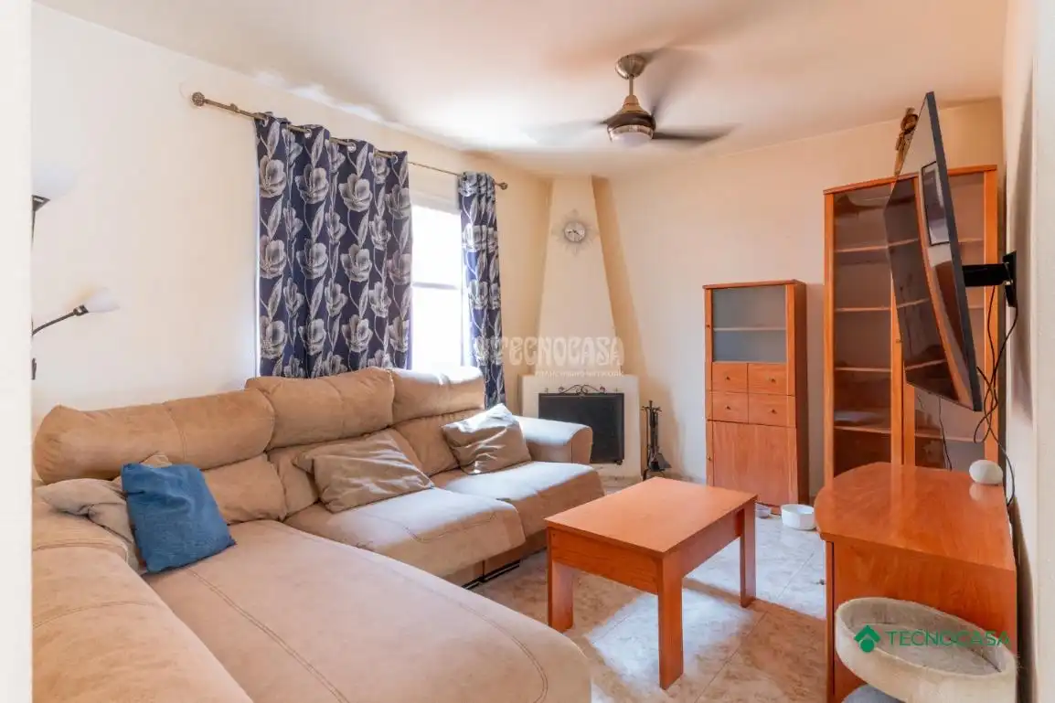 Living room of Detached homes for sale in Roquetas de Mar  with Air Conditioner and Terrace