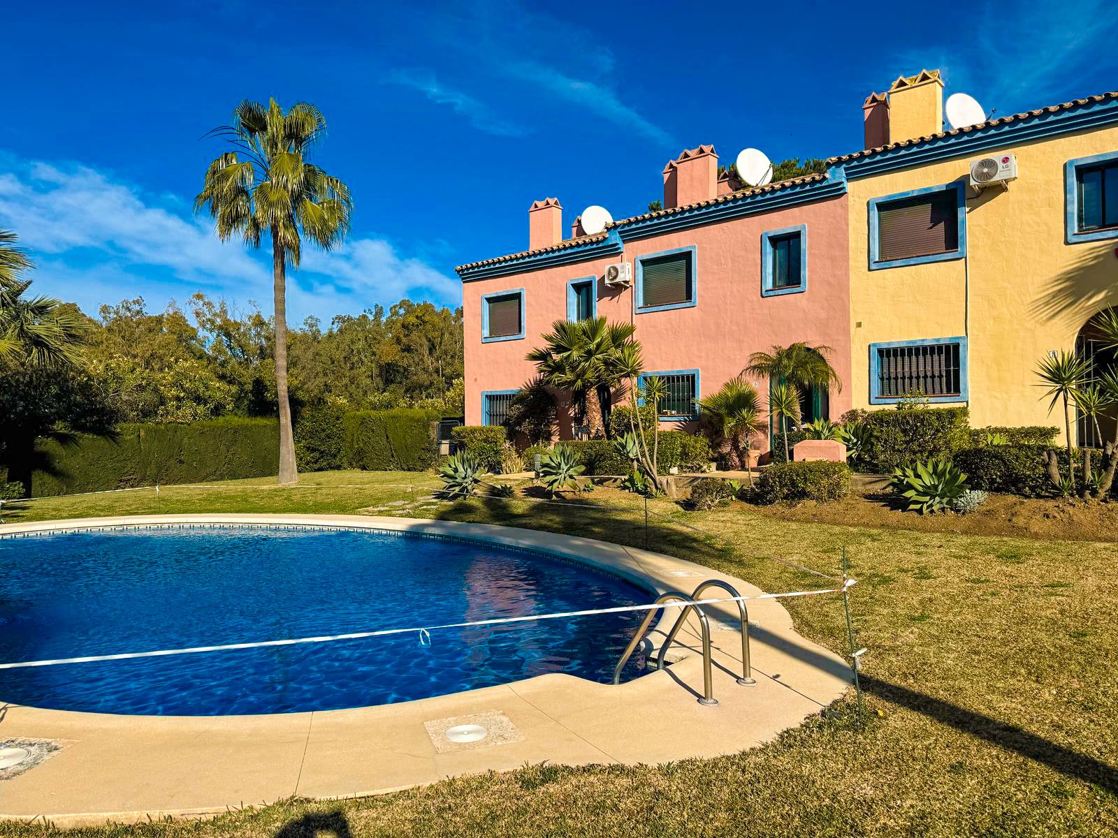 Garden of Single-family semi-detached for sale in Manilva  with Air Conditioner, Heating and Private garden
