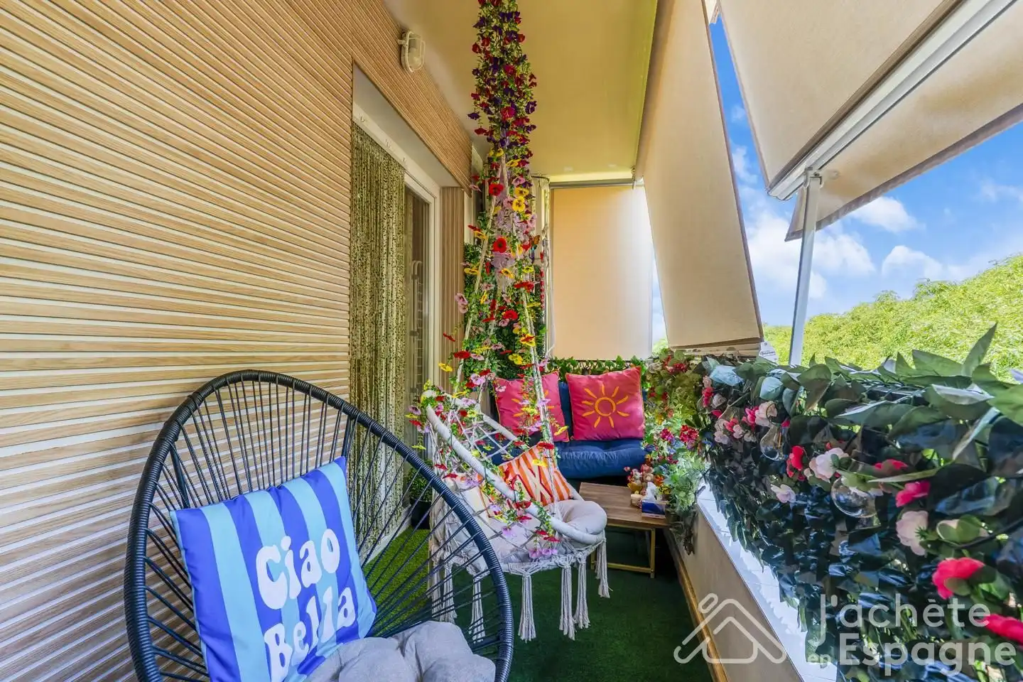Terraza de Piso en venta en Alfafar con Aire acondicionado y Balcón