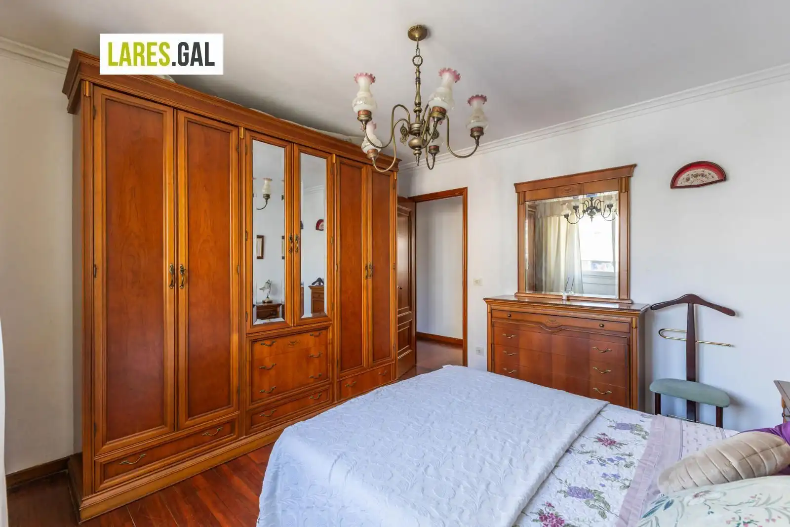 Schlafzimmer von Wohnung zum Verkauf in Cangas  mit Heizung und Terrasse