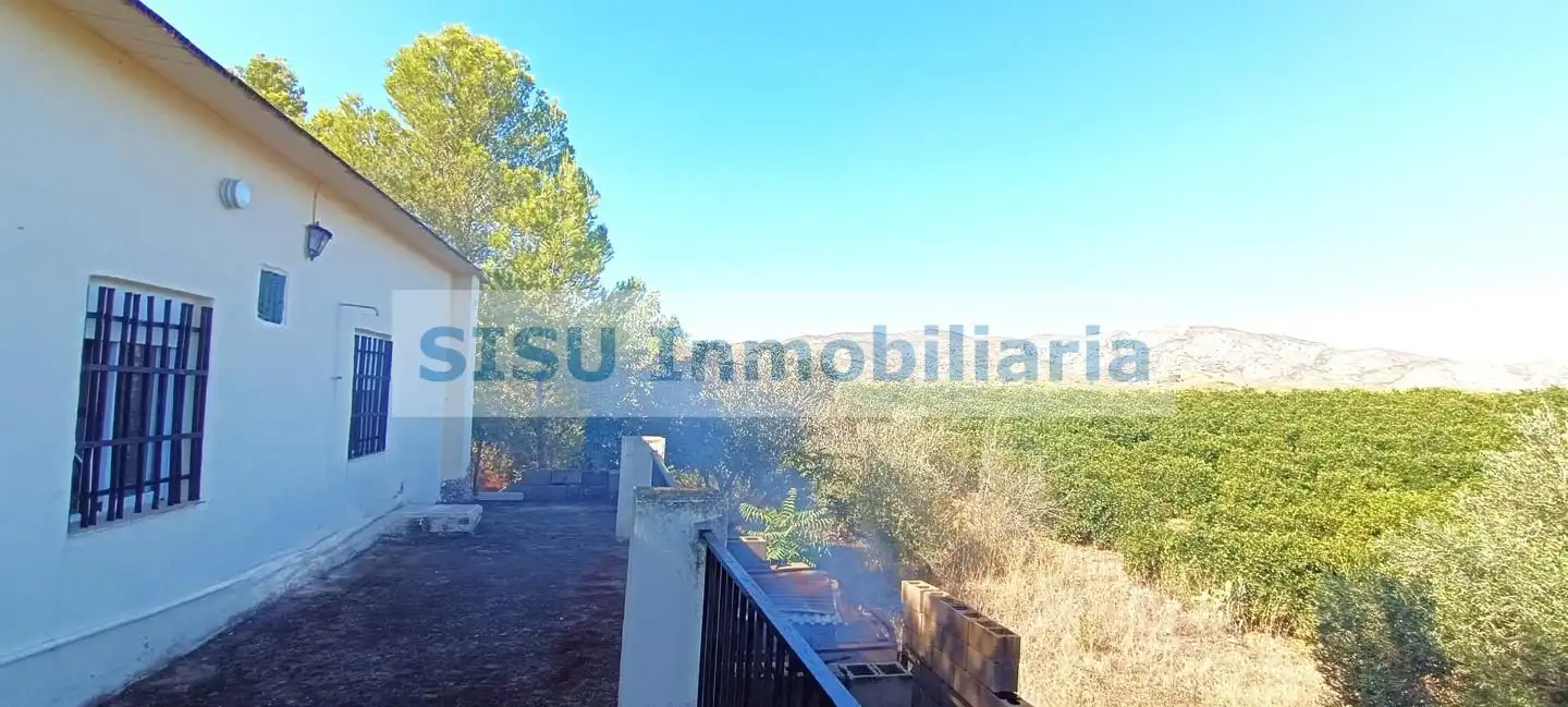 Exterior view of Country homes for sale in Pedralba  with Private garden, Terrace and Swimming Pool