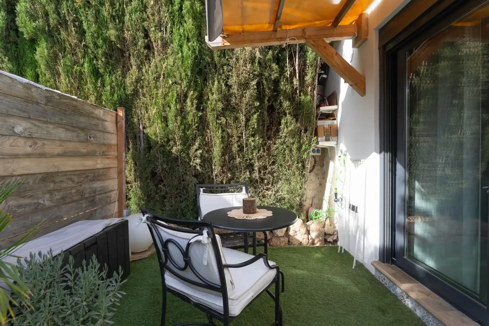 Terrace of Detached homes for rent in Riogordo  with Air Conditioner, Private garden and Terrace