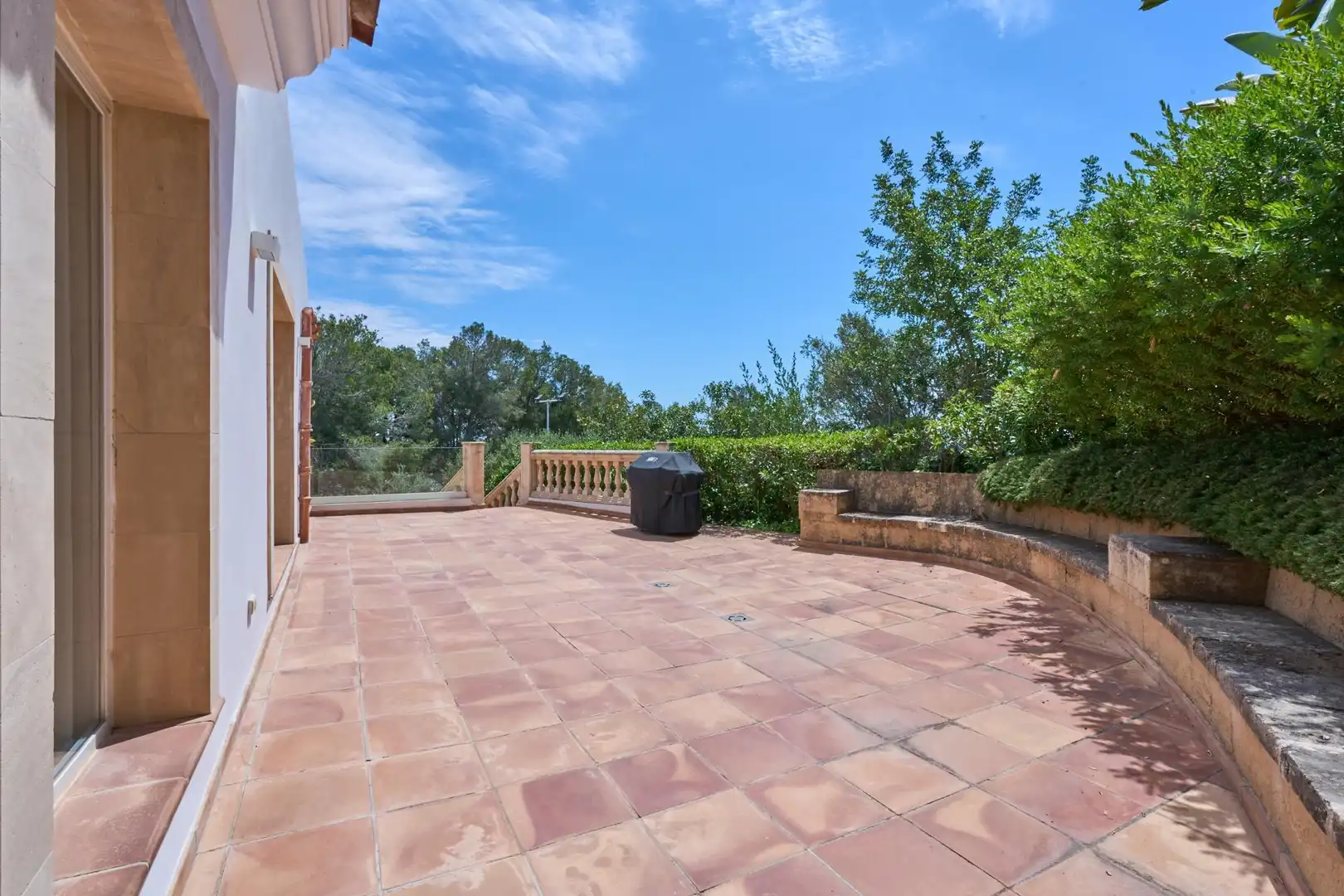 Terrassa de Casa o xalet en venda en  Palma de Mallorca amb Aire condicionat, Jardí privat i Parquet