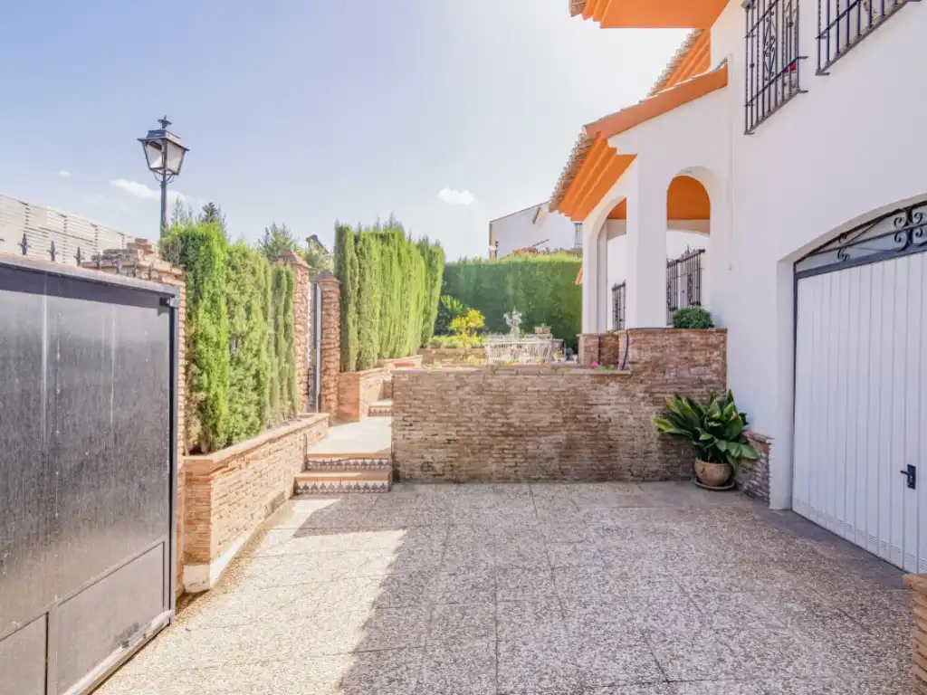 Jardín de Casa o chalet en venta en Monachil con Jardín privado, Terraza y Piscina