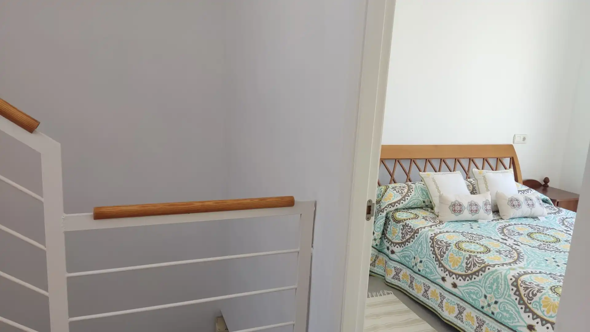 Schlafzimmer von Maisonette zum Verkauf in Vera mit Klimaanlage, Heizung und Privatgarten