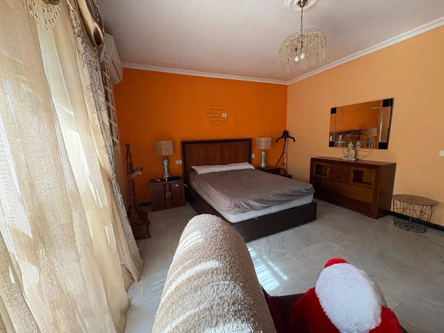 Bedroom of Houses for sale in Algeciras  with Air Conditioner, Private garden and Terrace