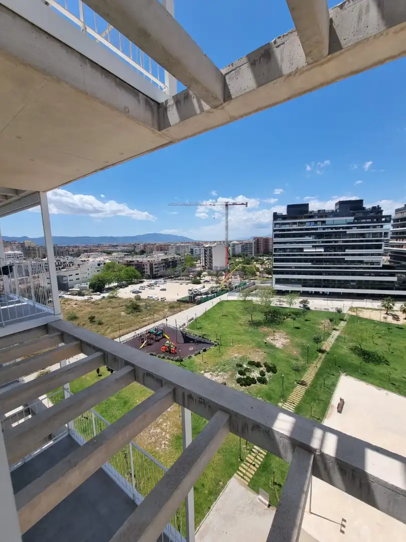 Außenansicht von Wohnung zur Miete in Murcia mit Klimaanlage, Heizung und Möbliert