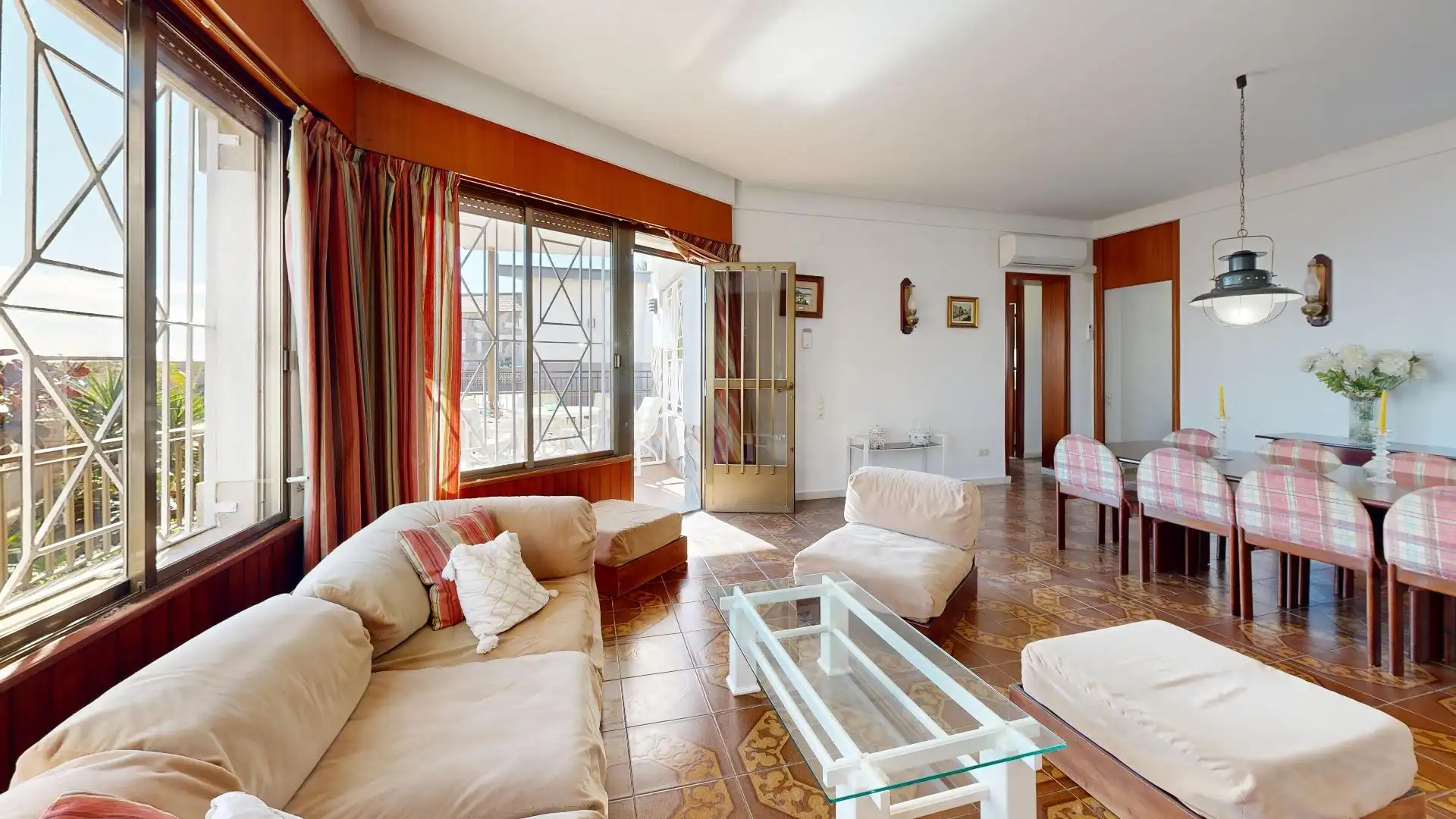 Living room of Houses for rent in Torrevieja  with Air Conditioner, Private garden and Terrace