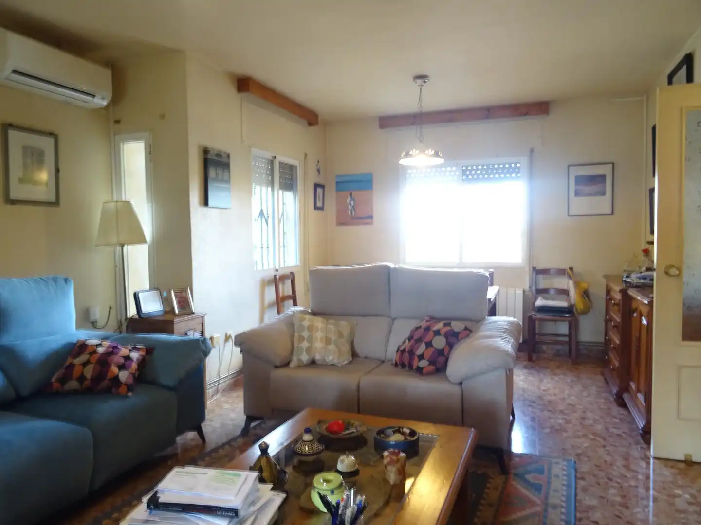 Sala d'estar de Casa o xalet en venda en Cartagena amb Jardí privat
