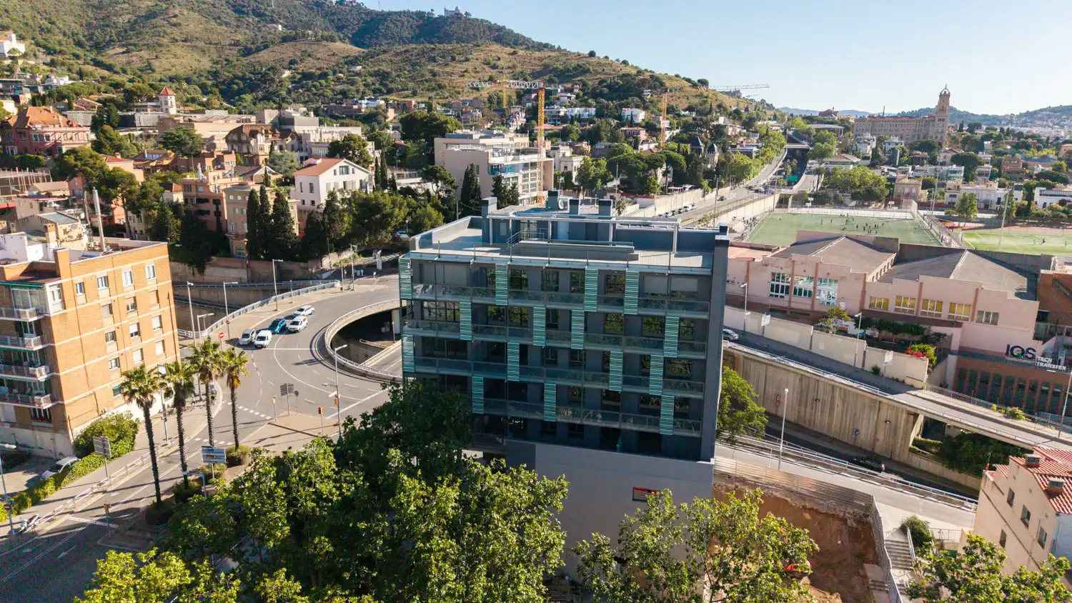 Vista exterior de Piso en venta en Barcelona con Aire acondicionado, Calefacción y Parquet