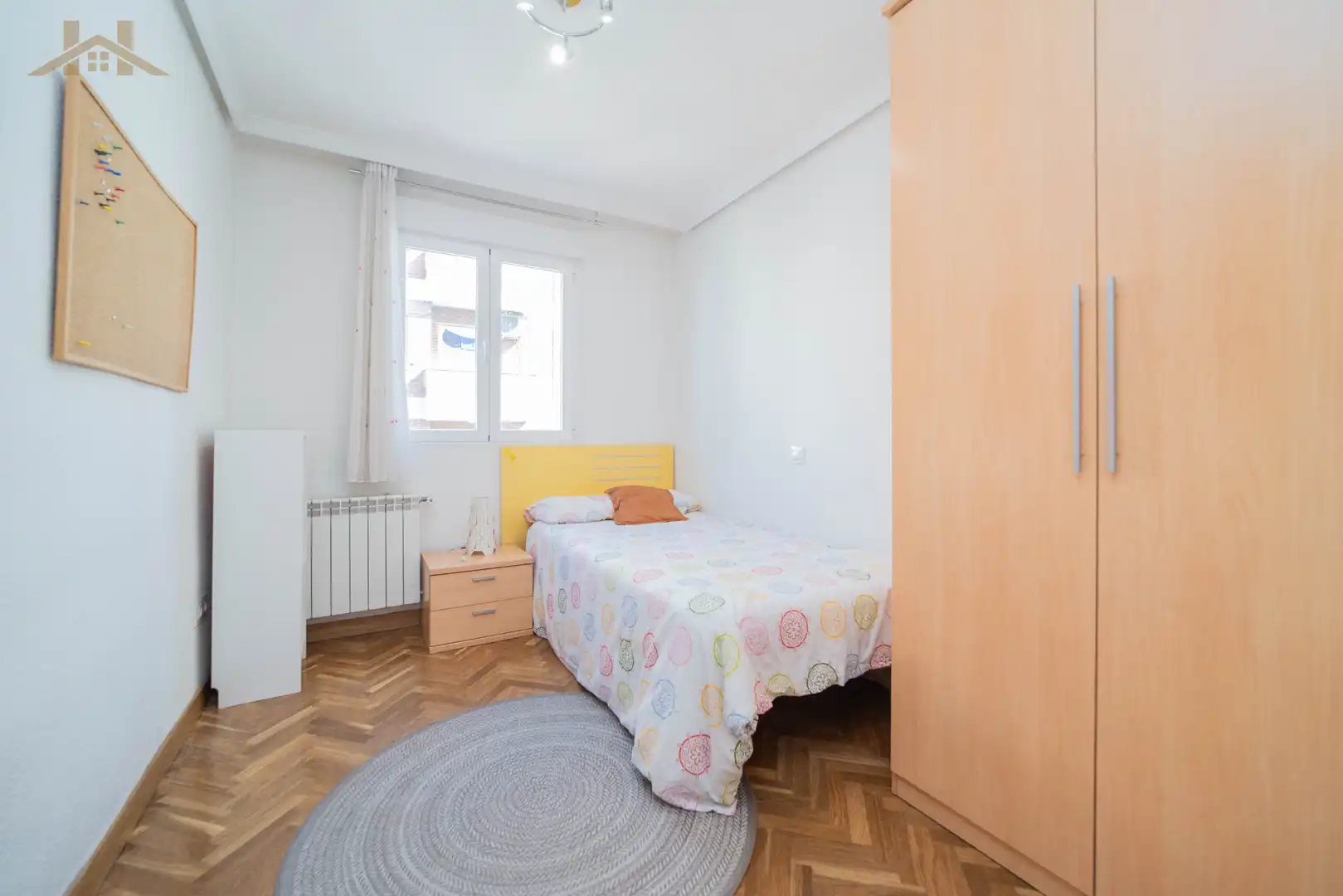 Bedroom of Flat for sale in Leganés  with Heating, Parquet flooring and Furnished