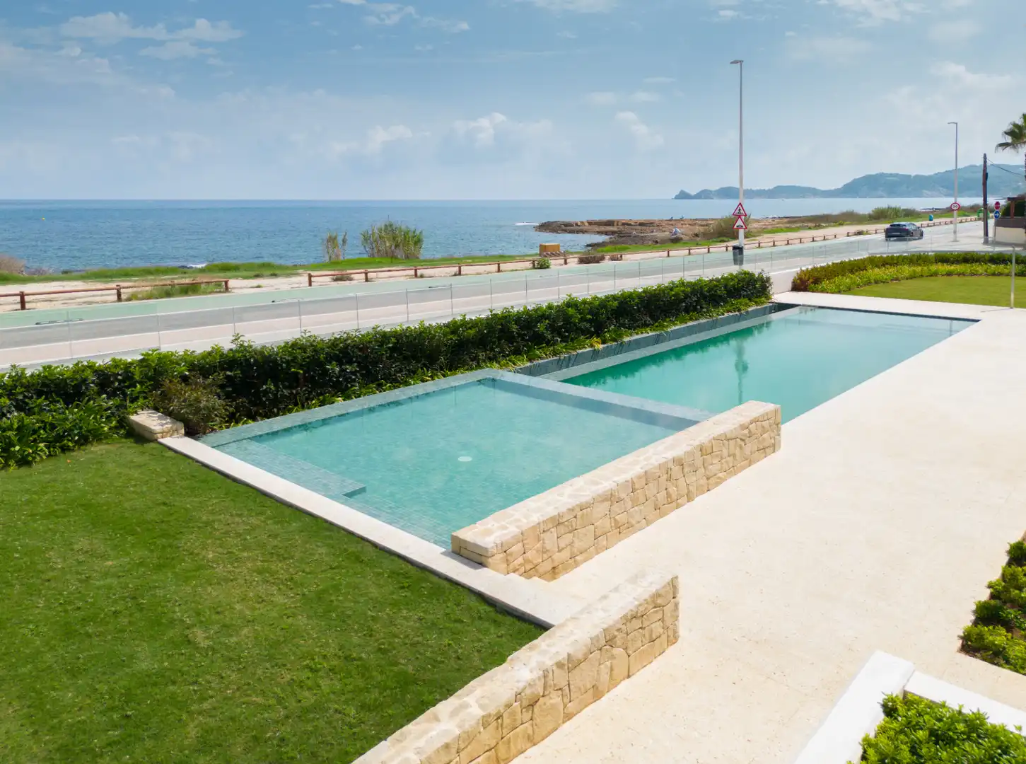 Swimming pool of Duplexes for rent in Jávea / Xàbia  with Air Conditioner, Heating and Terrace