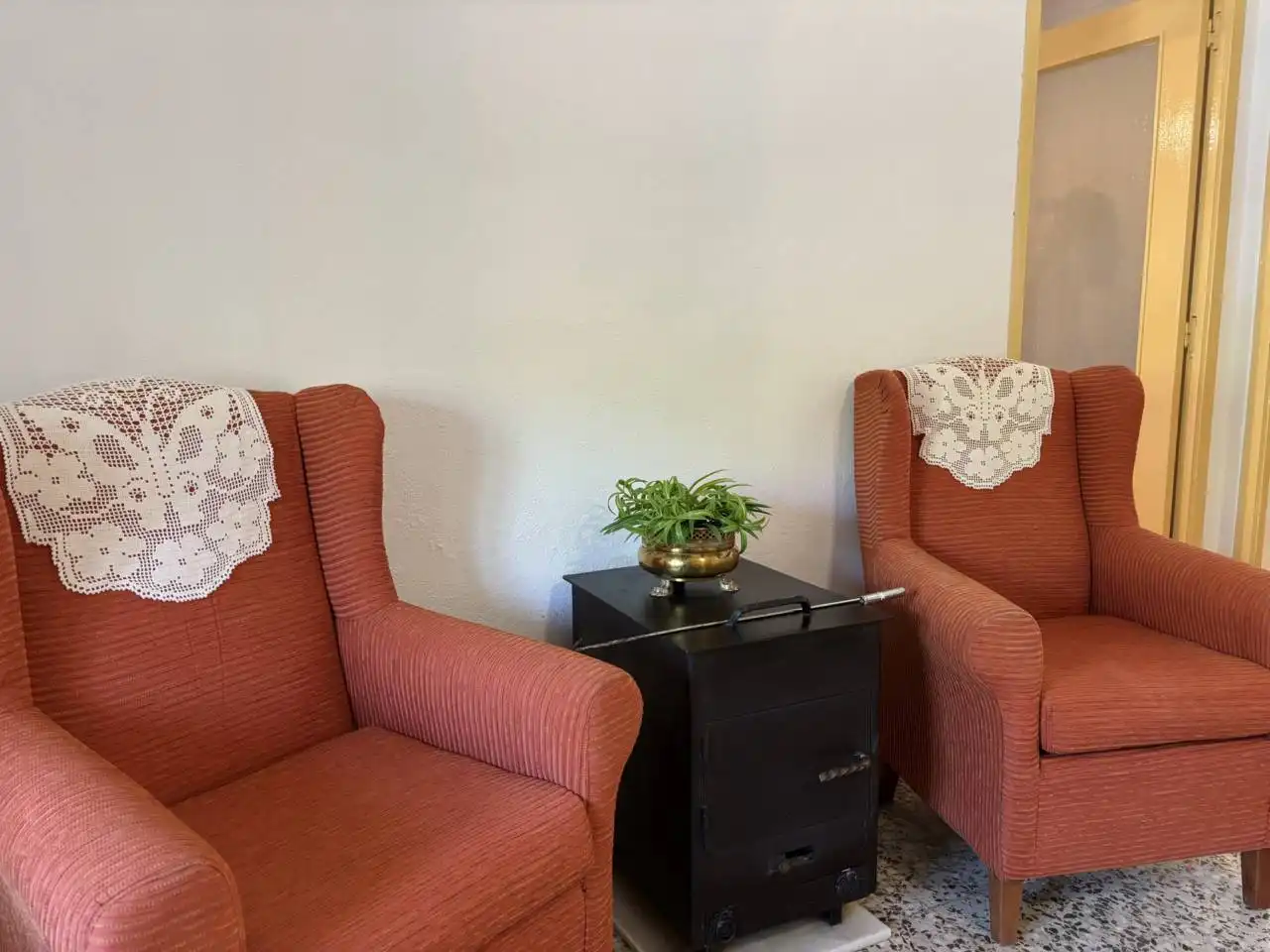 Sala de estar de Finca rústica en venta en María con Calefacción y Jardín privado