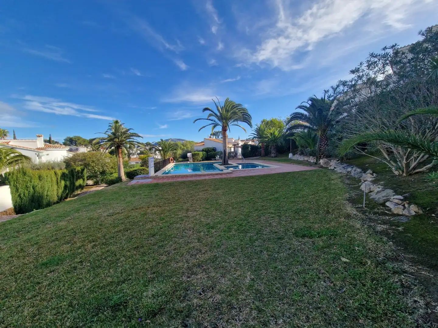 Garden of Houses for sale in Moraira