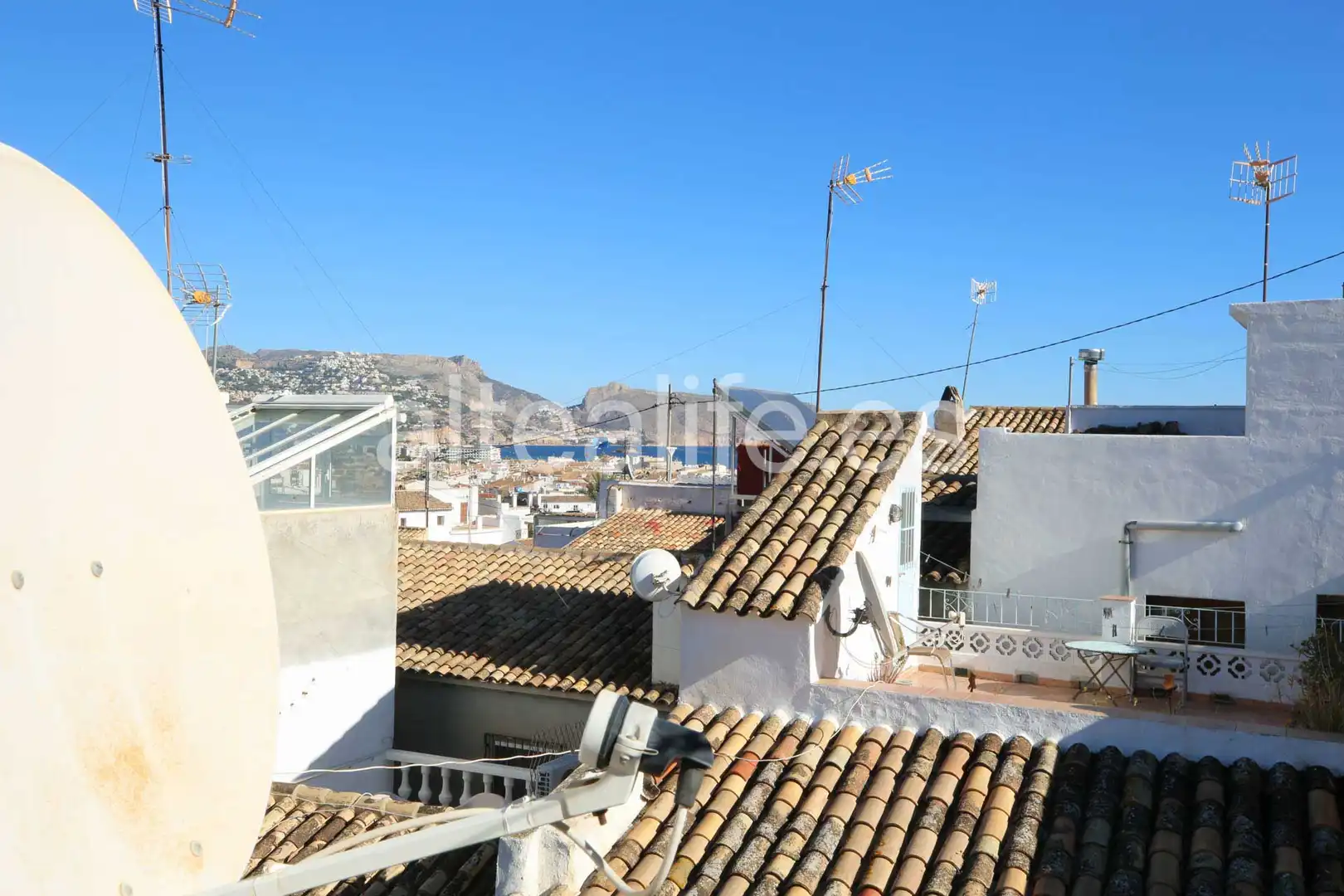 Vista exterior de Finca rústica en venta en Altea con Terraza, Trastero y Balcón