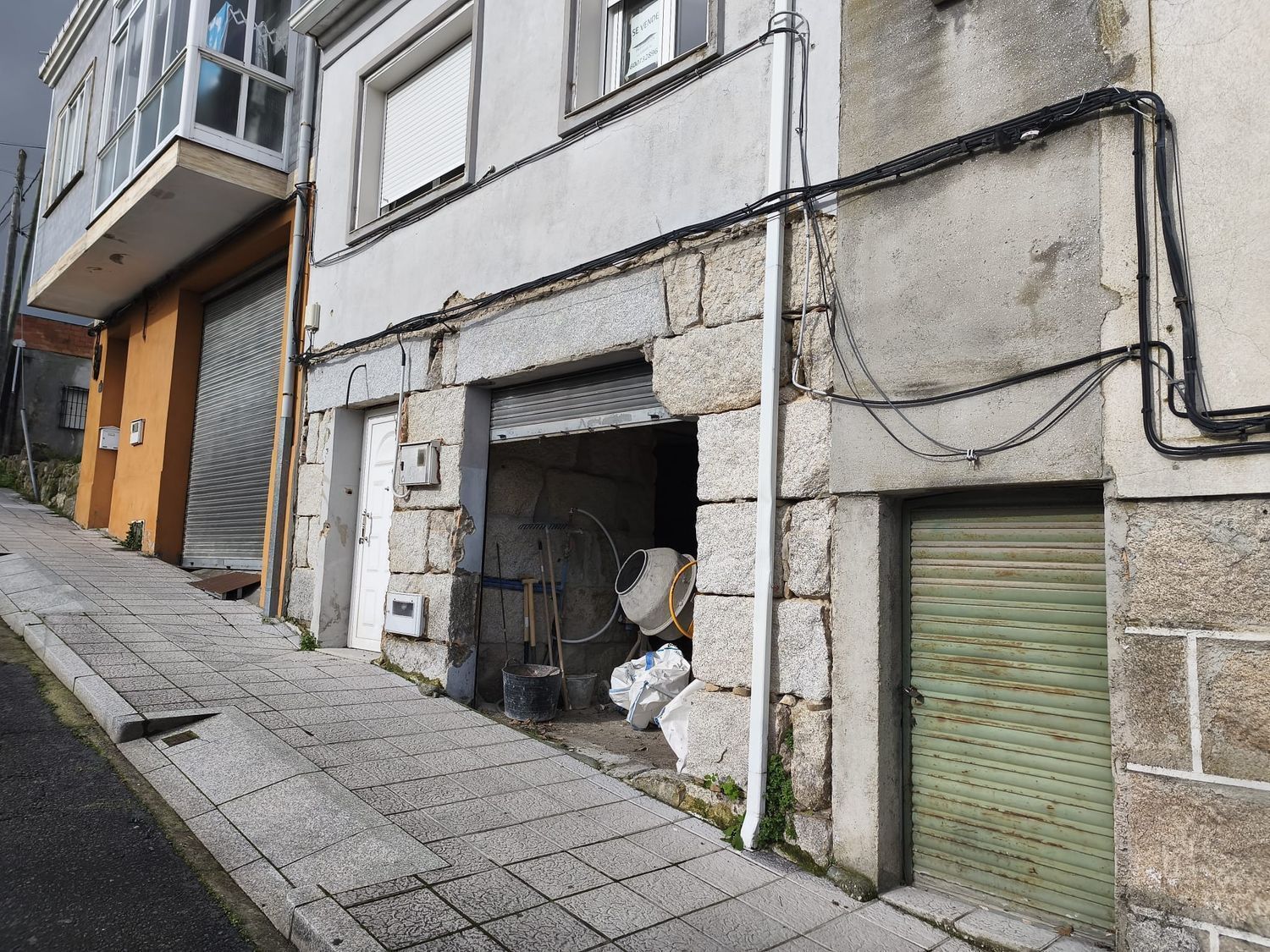 Exterior view of Single-family semi-detached for sale in Ourense Capital   with Heating and Storage room