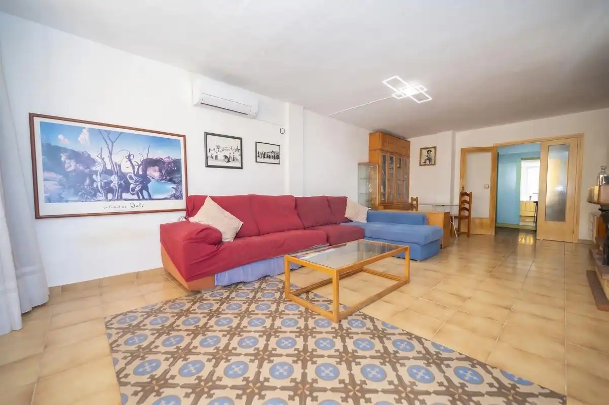 Sala d'estar de Pis en venda en Sant Antoni de Portmany amb Aire condicionat i Calefacció