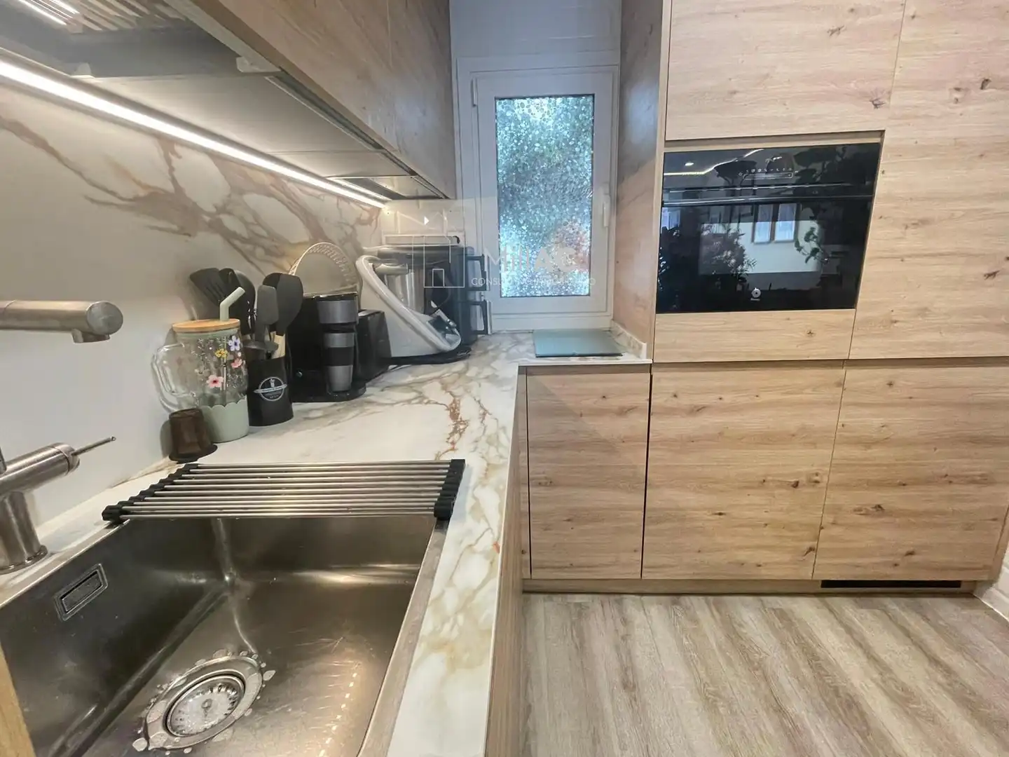 Kitchen of Flat for sale in Madrid  with Air Conditioner and Heating