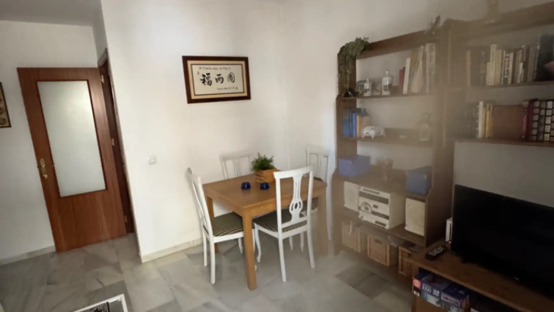 Dining room of Flat for sale in Sanlúcar de Barrameda  with Air Conditioner, Terrace and Furnished