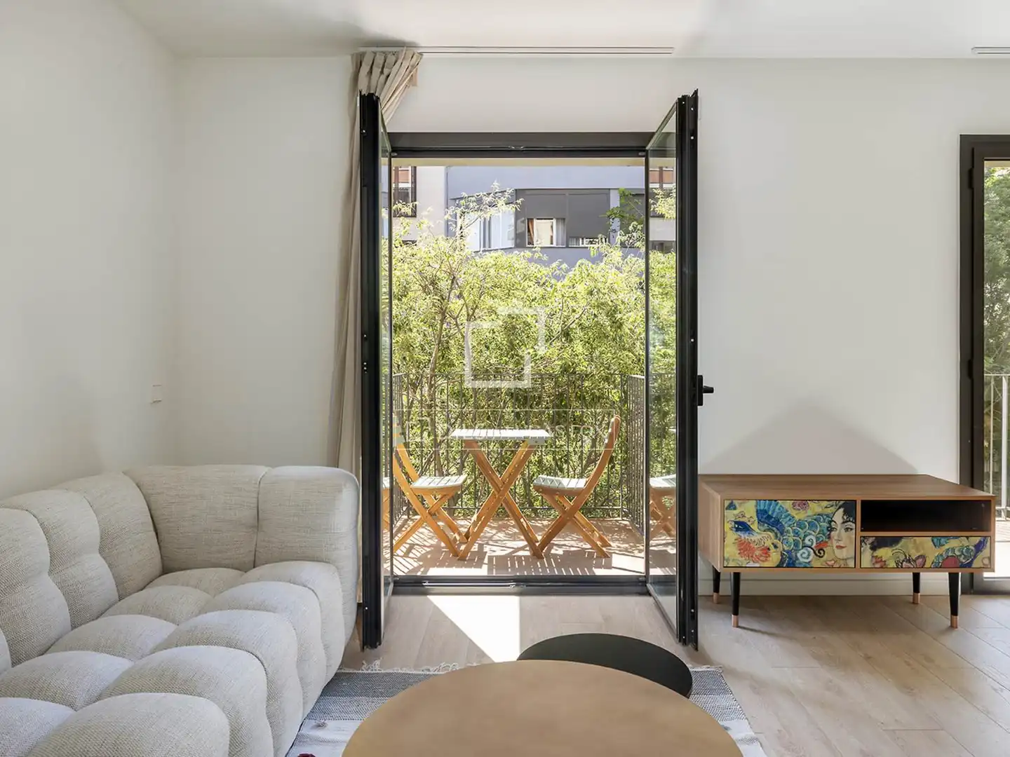 Terraza de Piso de alquiler en Barcelona con Aire acondicionado, Parquet y Terraza