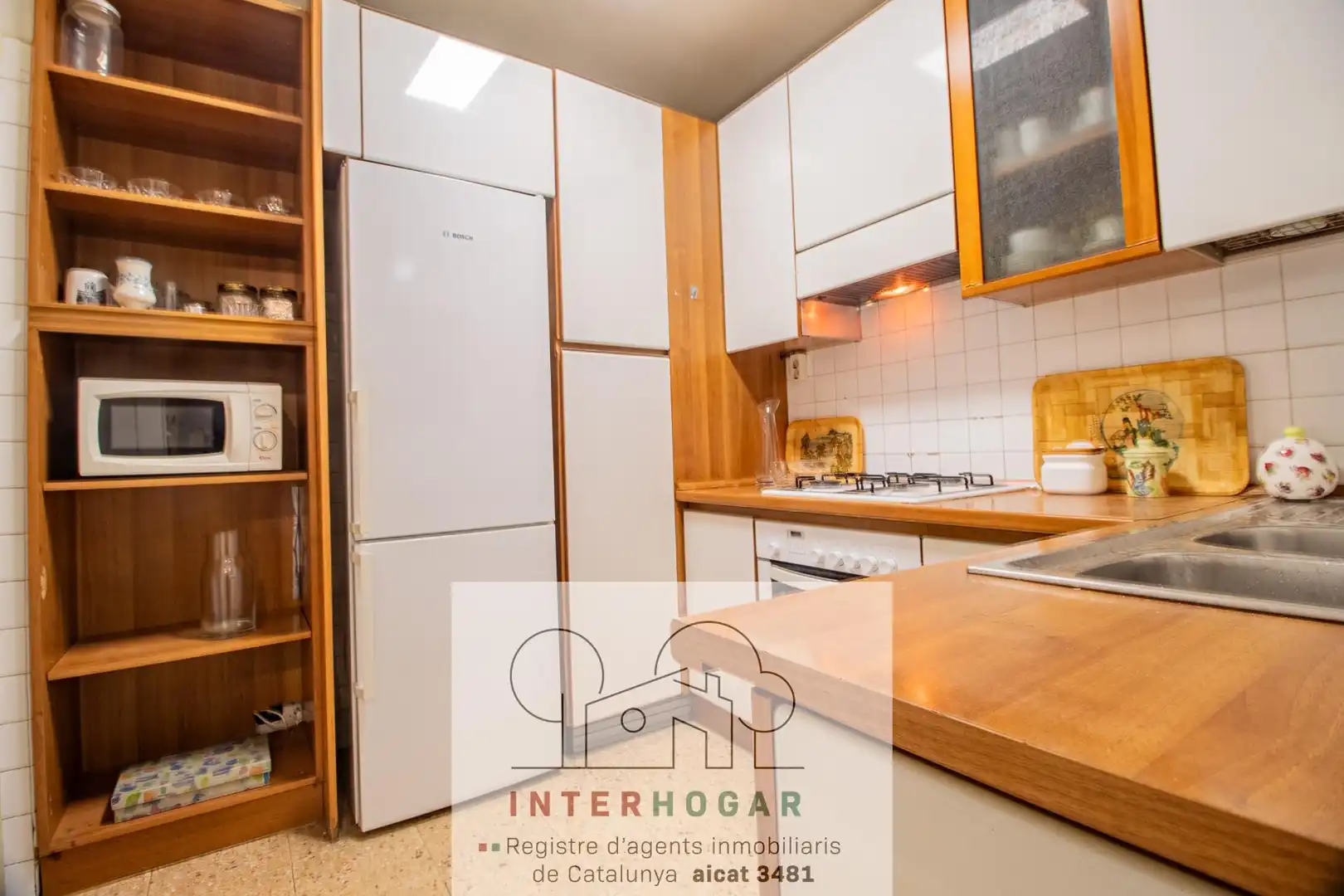 Kitchen of Flat for sale in Sant Cugat del Vallès  with Terrace