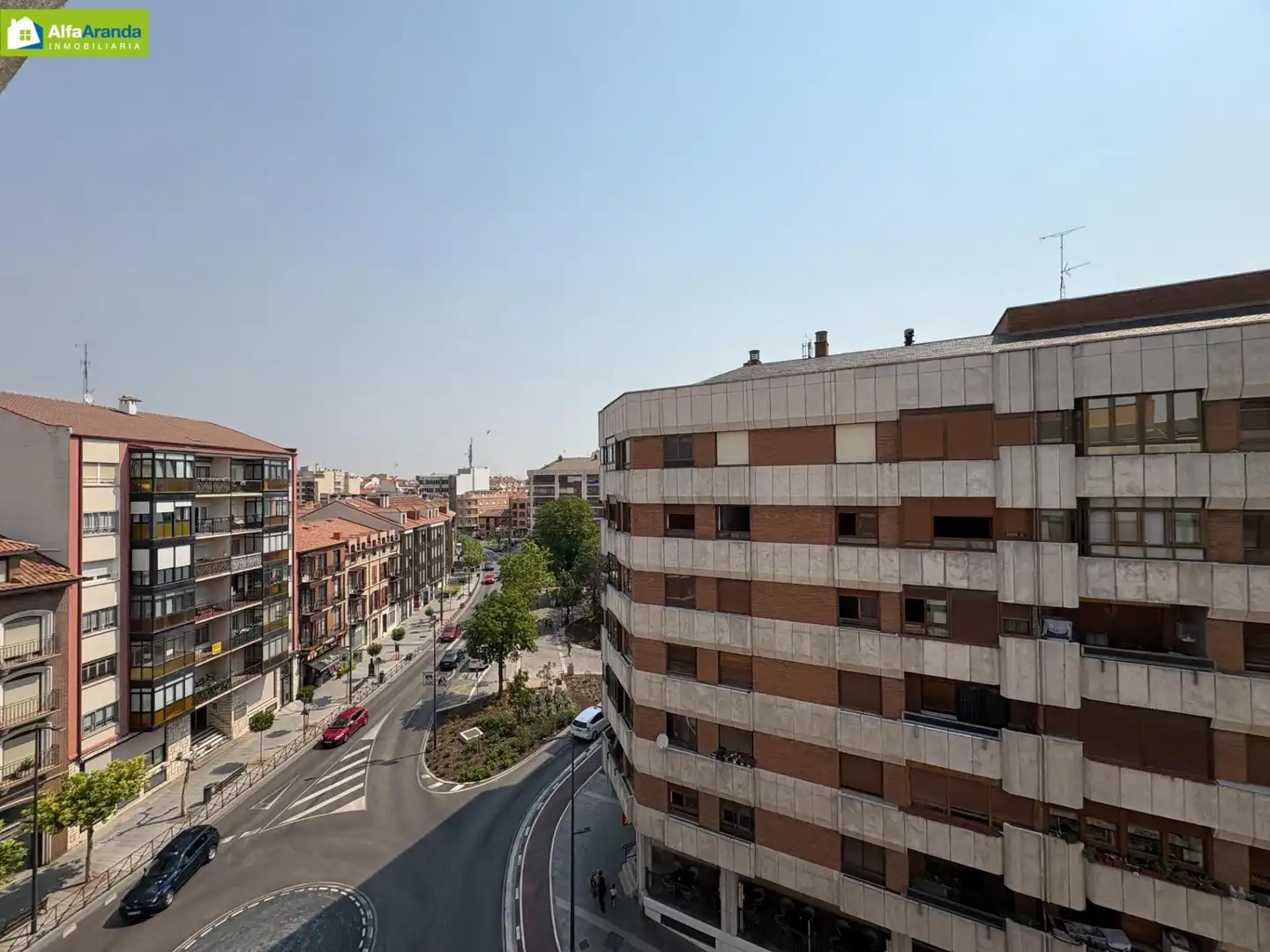 Exterior view of Flat for sale in Aranda de Duero  with Heating, Parquet flooring and Terrace