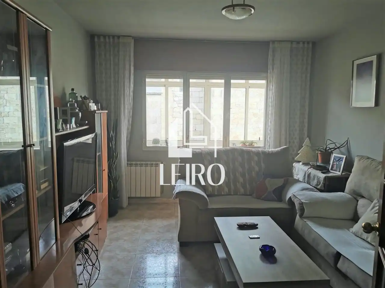 Sala de estar de Piso en venta en Vilagarcía de Arousa con Calefacción