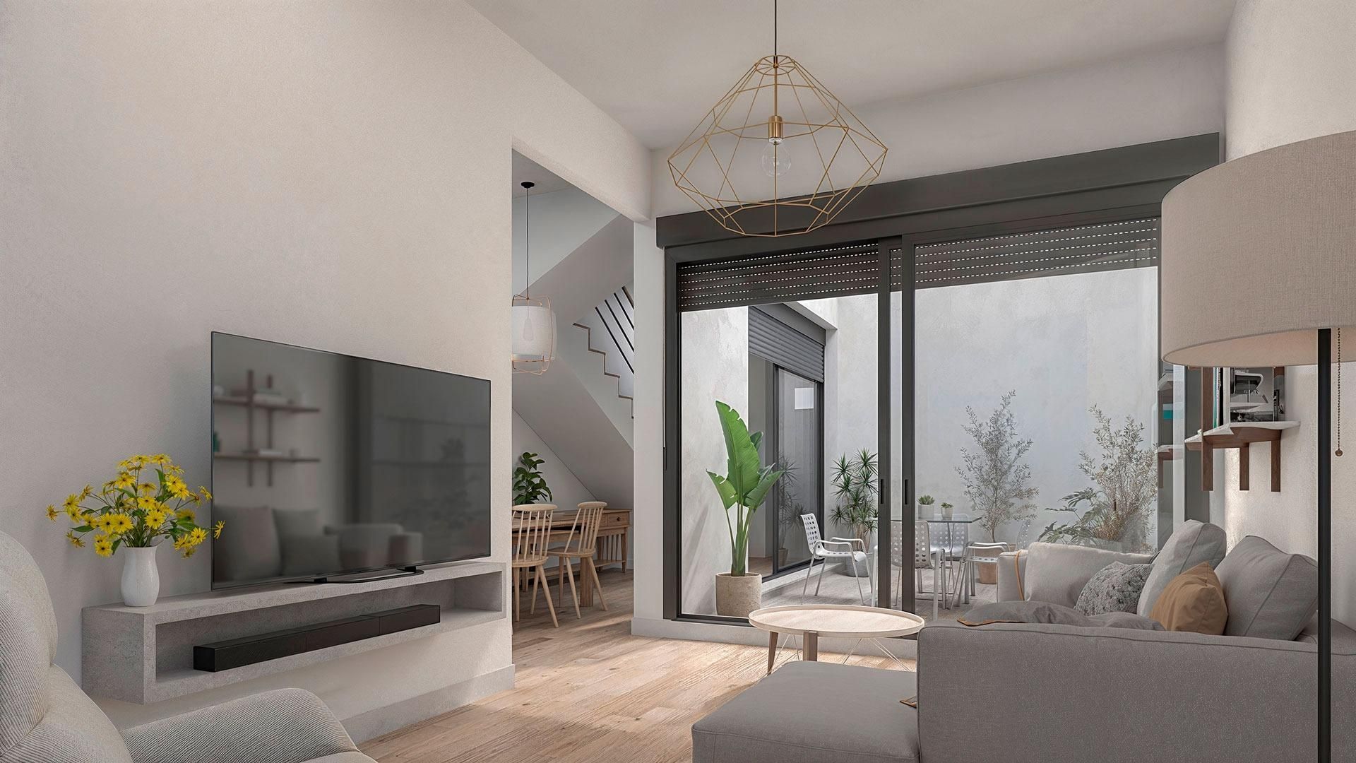 Living room of Single-family semi-detached for sale in  Córdoba Capital  with Terrace and Swimming Pool