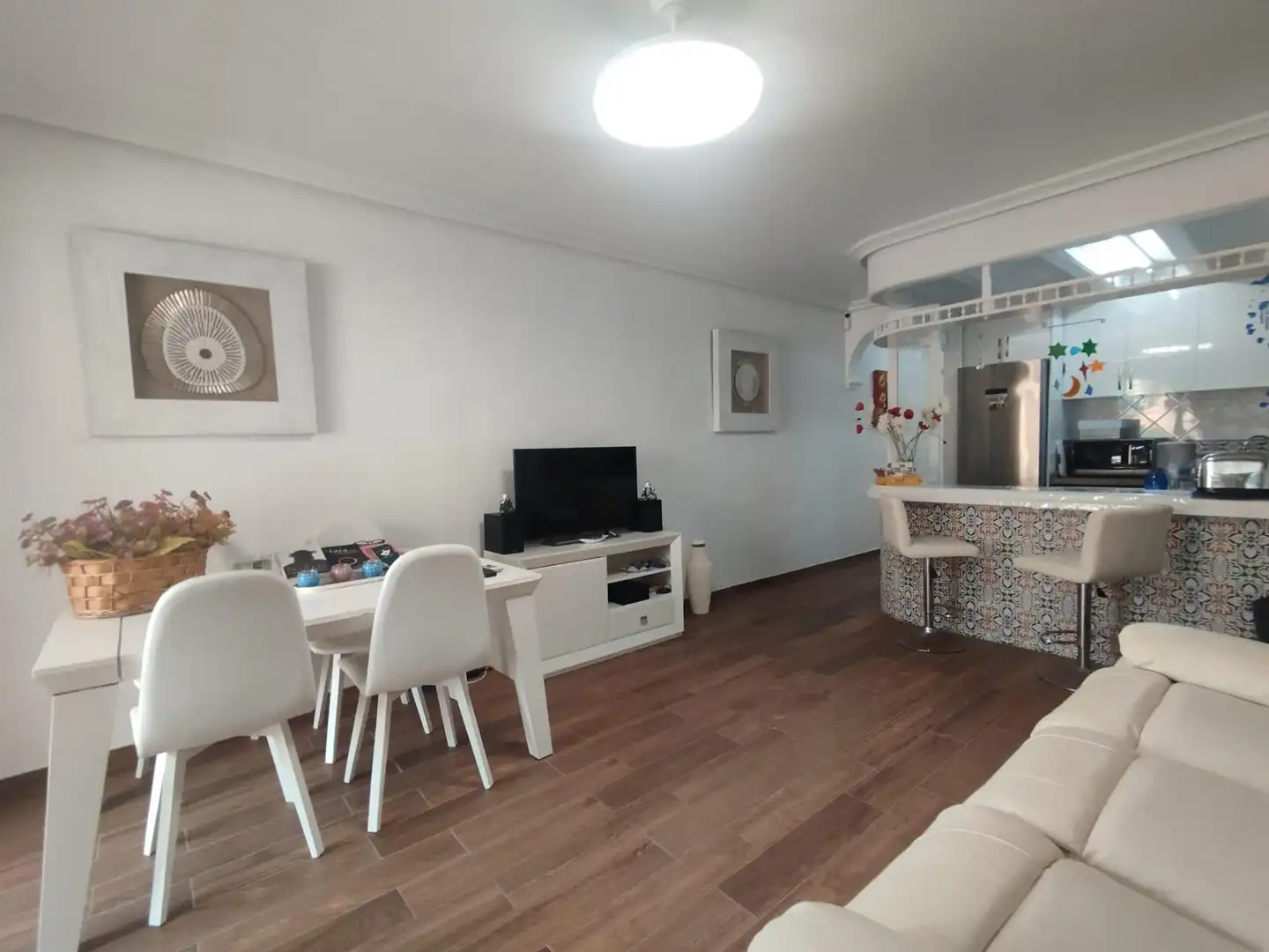 Sala de estar de Apartamento en venta en Guardamar del Segura con Terraza y Amueblado