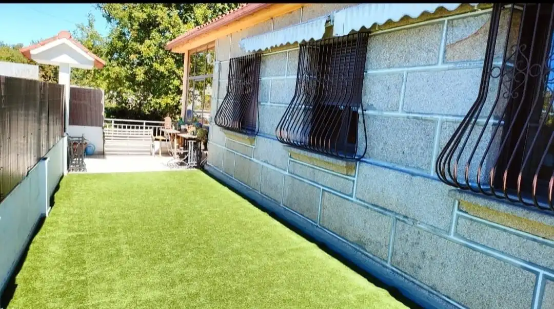 Terraza de Casa o chalet para compartir en Vigo  con Calefacción, Jardín privado y Terraza