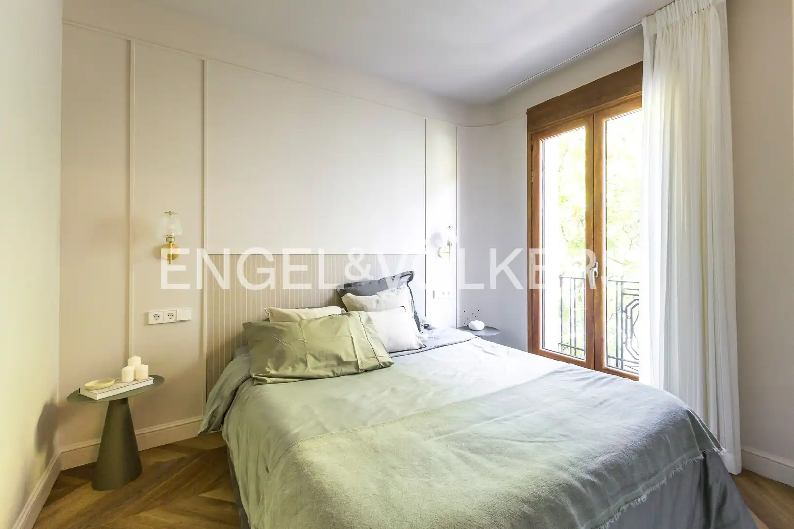 Schlafzimmer von Wohnung zum Verkauf in Madrid mit Klimaanlage, Heizung und Parkett