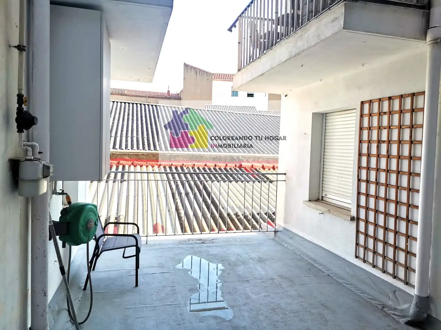 Terrassa de Pis de lloguer en León Capital  amb Calefacció, Parquet i Terrassa