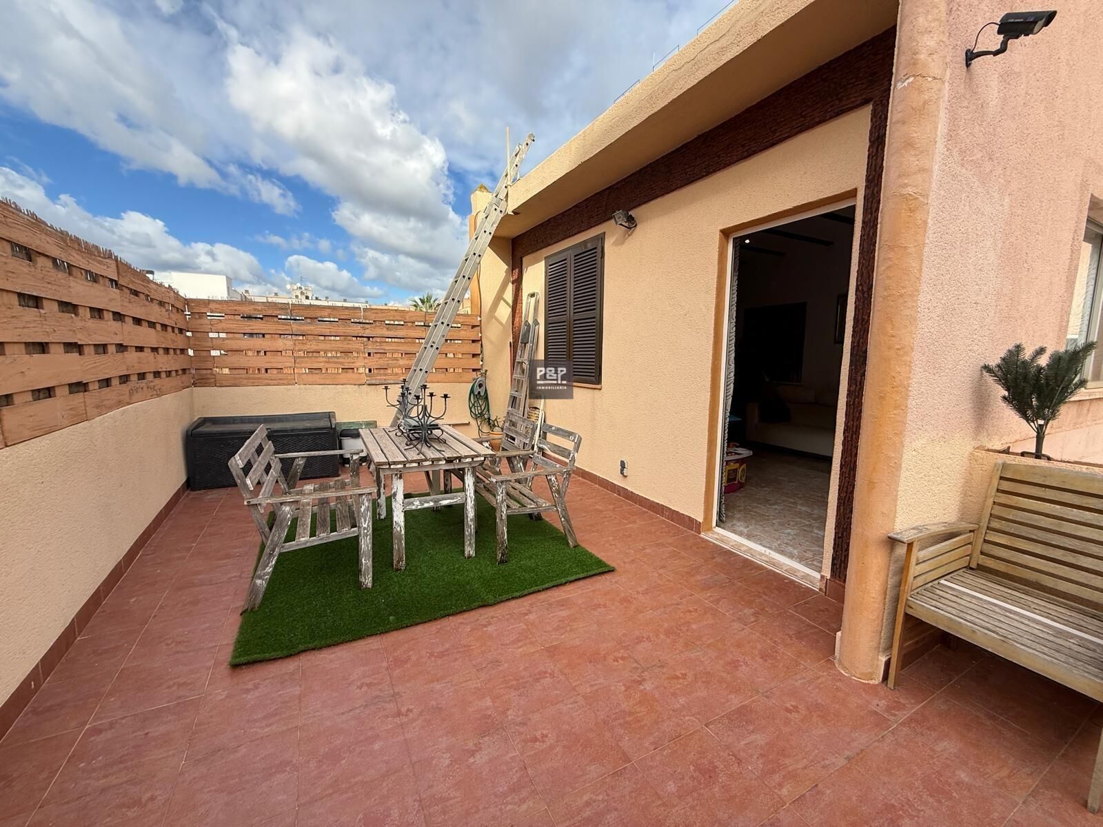Terrace of House or chalet for sale in  Palma de Mallorca  with Air Conditioner, Heating and Terrace