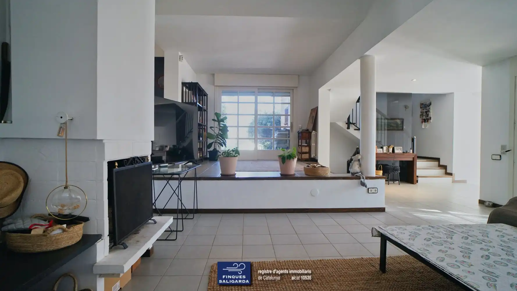 Sala de estar de Casa o chalet en venta en L'Ametlla del Vallès con Calefacción, Terraza y Trastero