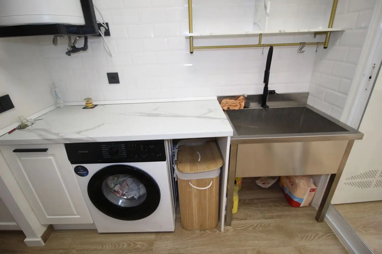 Kitchen of Flat for sale in Faura  with Air Conditioner, Terrace and Storage room