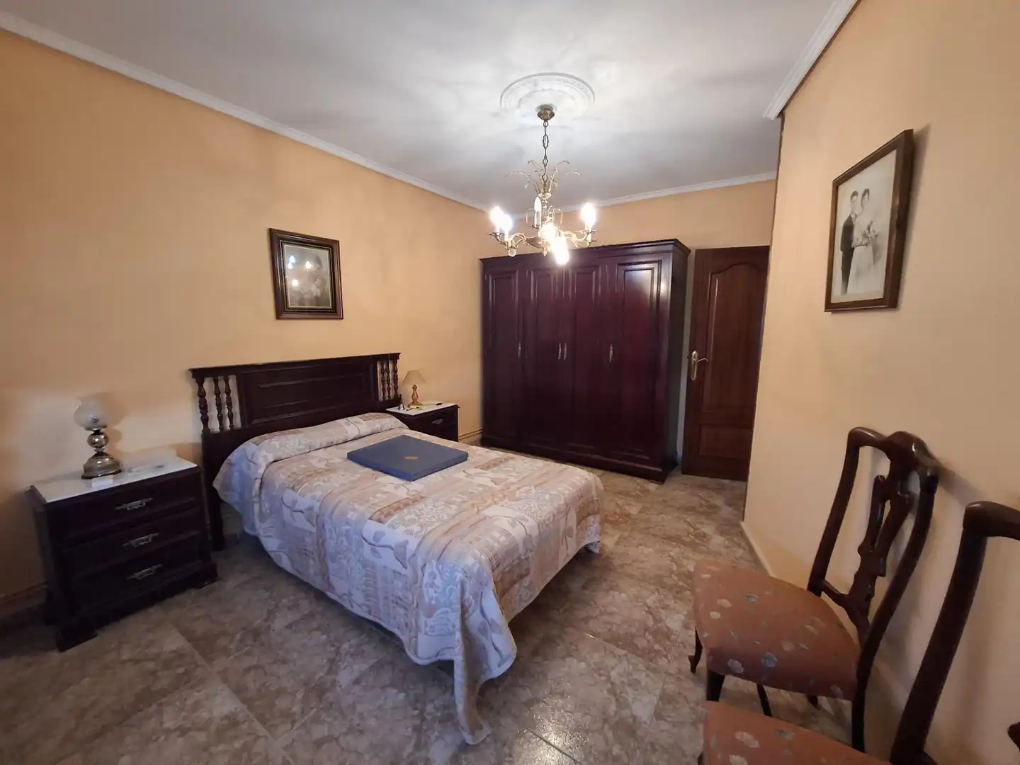 Schlafzimmer von Wohnung zum Verkauf in Tarazona mit Heizung, Abstellraum und Möbliert