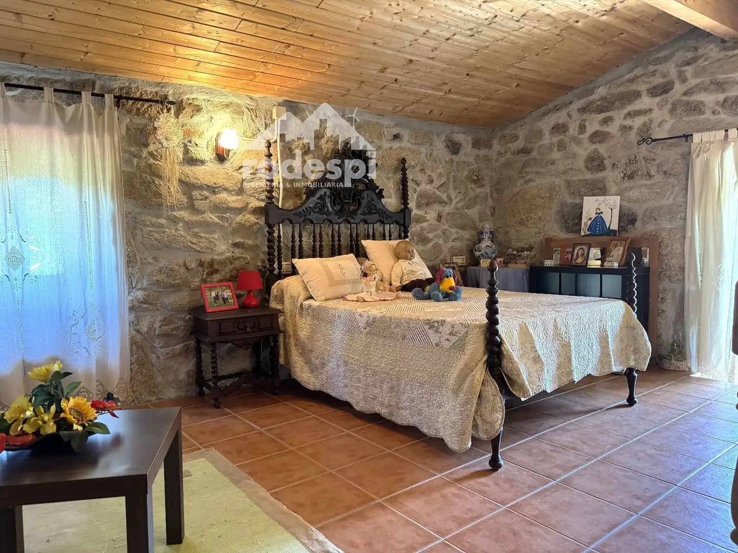 Dormitori de Casa o xalet en venda en Arbo amb Moblat