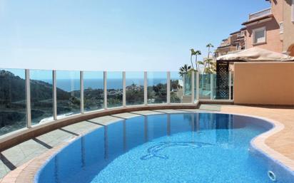 Swimming pool of House or chalet for sale in Moraira  with Air Conditioner, Terrace and Swimming Pool