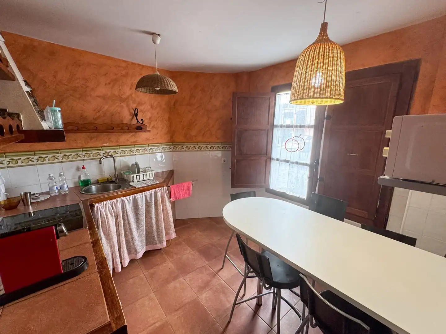 Cocina de Casa adosada en venta en Olmeda de las Fuentes con Calefacción y Trastero