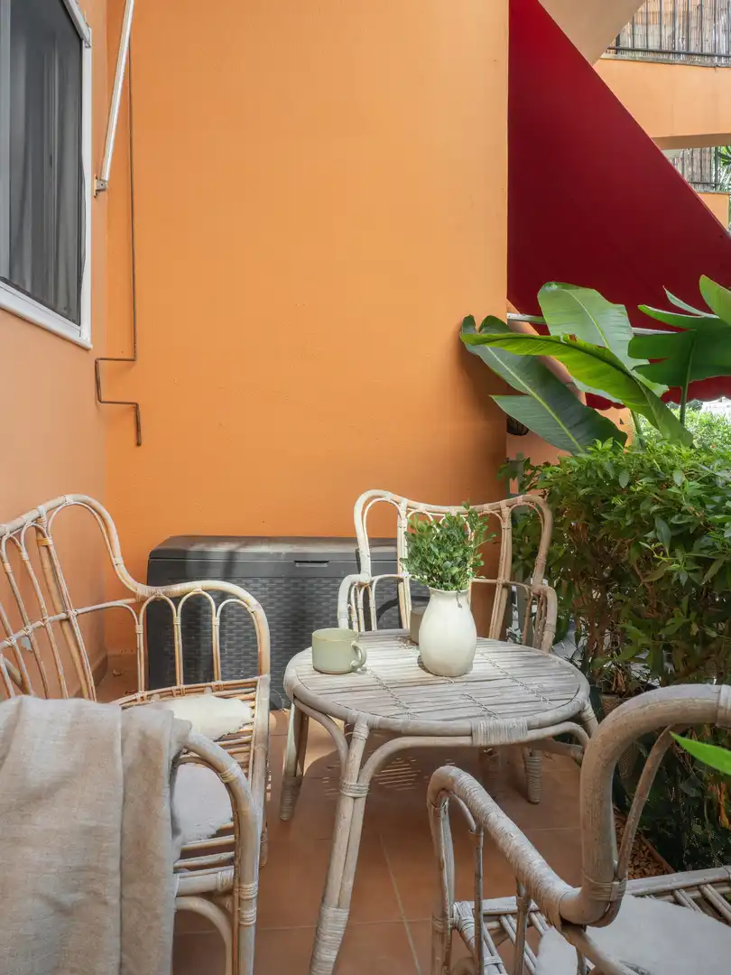 Terrassa de Apartament en venda en  Palma de Mallorca amb Aire condicionat, Terrassa i Piscina
