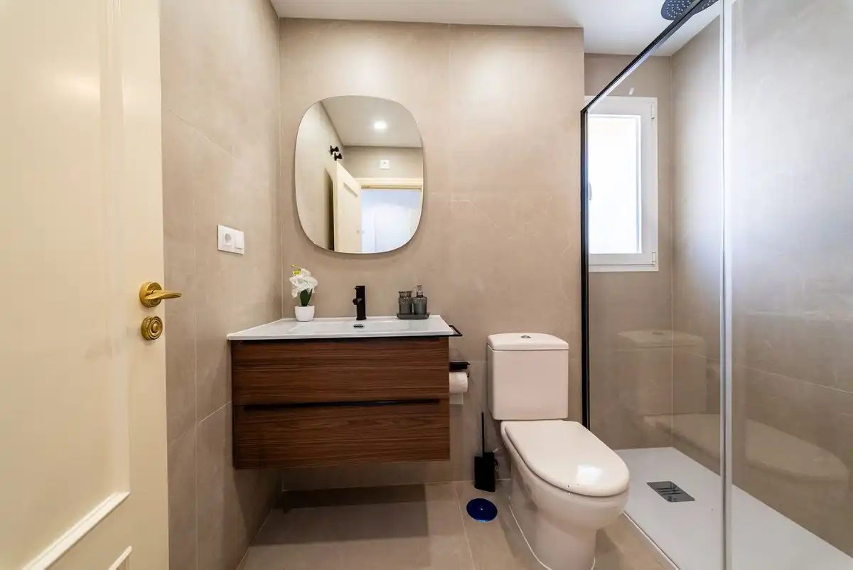 Baño de Planta baja en venta en Mijas con Aire acondicionado, Calefacción y Terraza