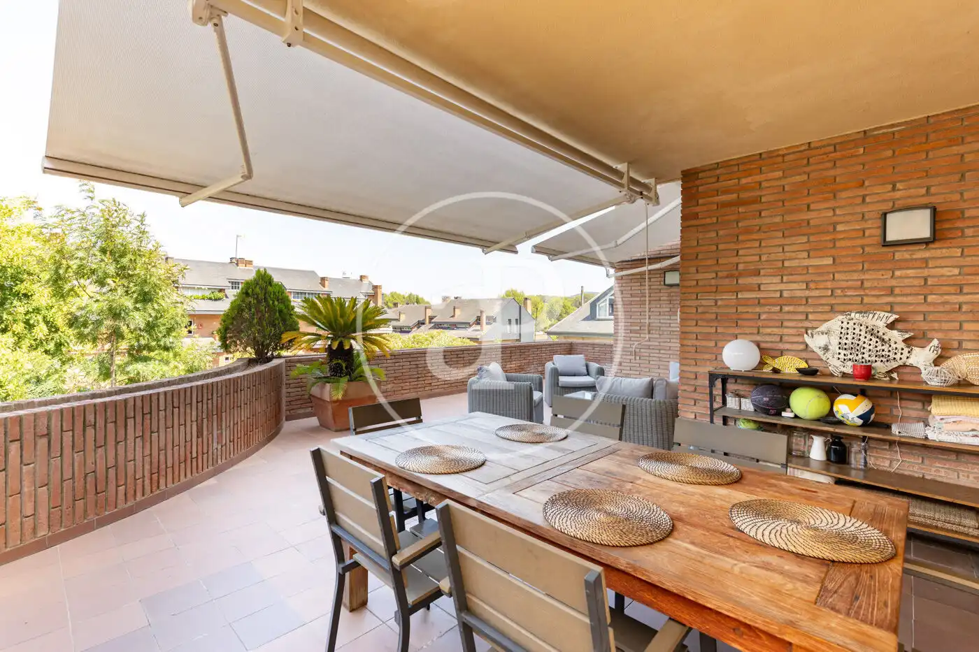 Terrassa de Pis en venda en Sant Cugat del Vallès amb Aire condicionat, Calefacció i Jardí privat
