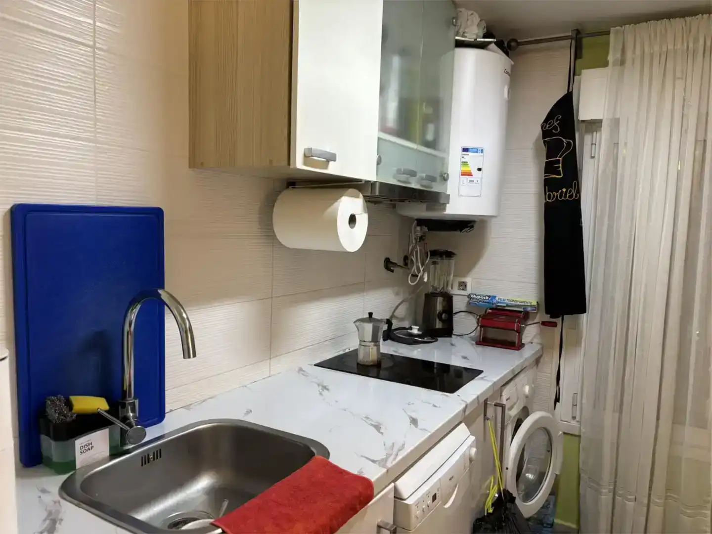 Kitchen of Flat for rent in  Madrid Capital
