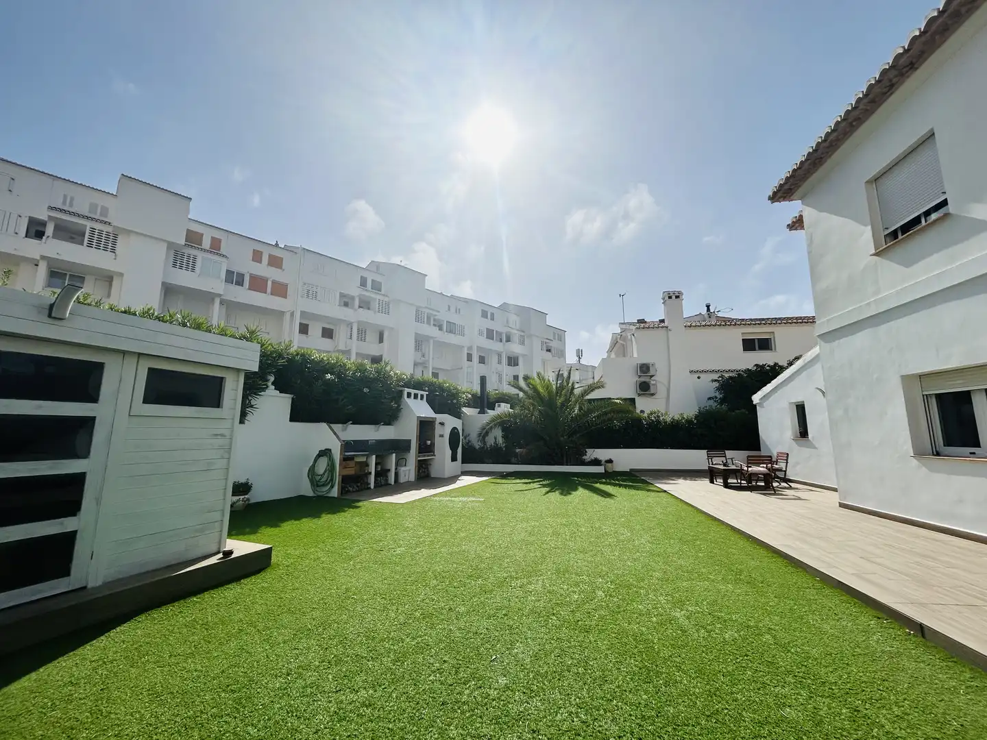 Jardín de Casa o chalet de alquiler en Jávea / Xàbia con Aire acondicionado, Calefacción y Jardín privado