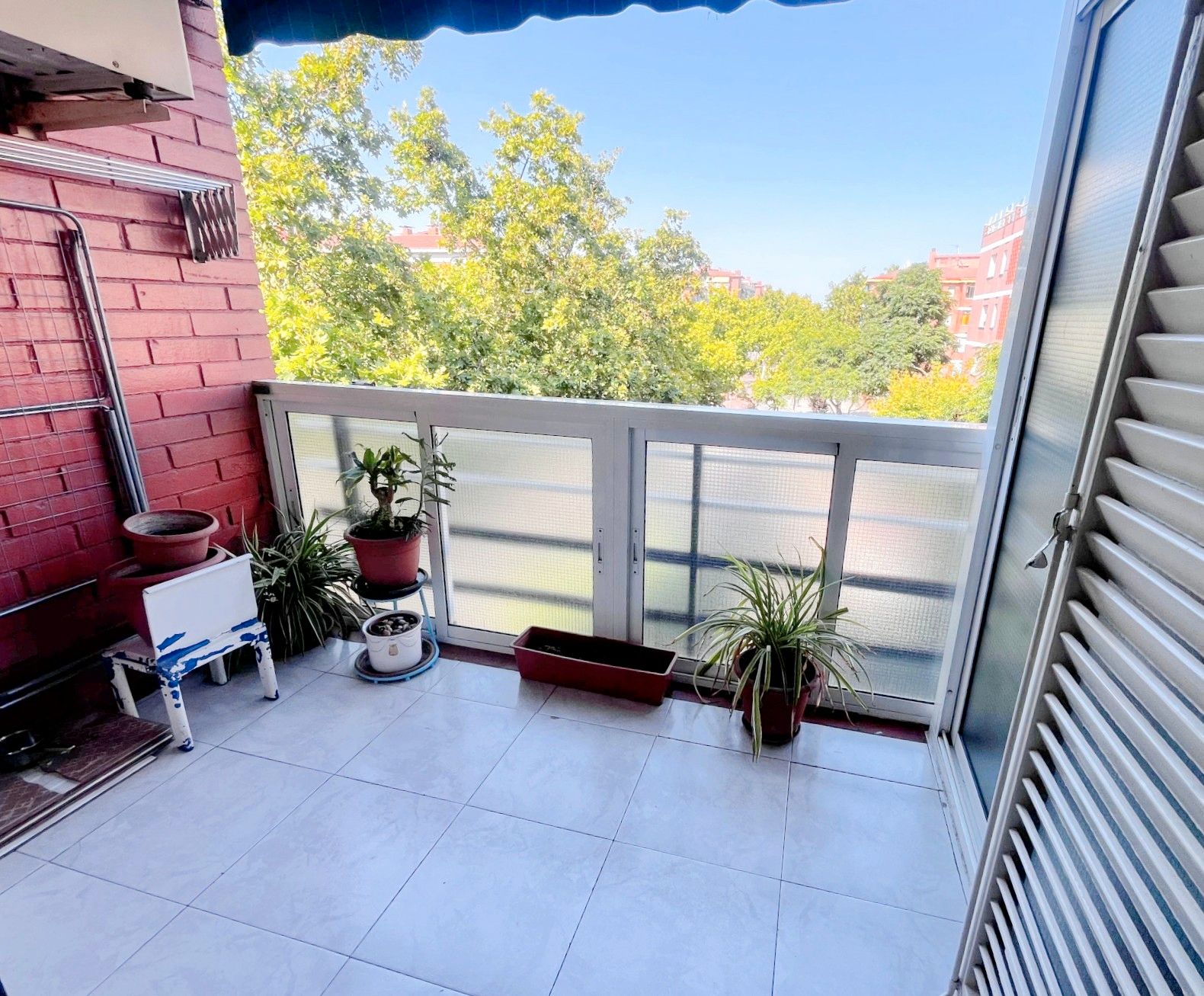 Balcony of Flat for sale in El Prat de Llobregat  with Air Conditioner, Parquet flooring and Oven