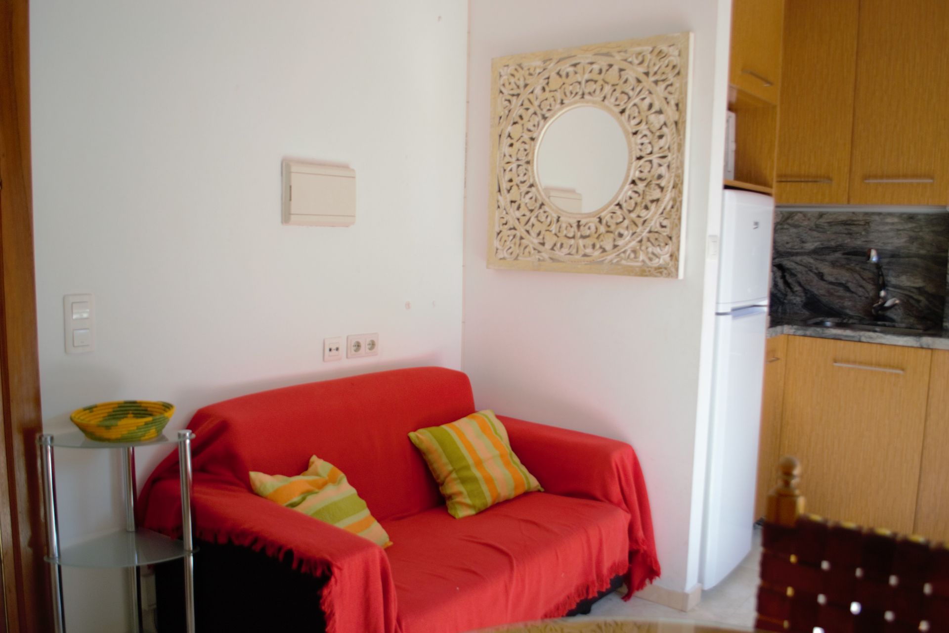 Living room of Apartment to rent in  Granada Capital  with Air Conditioner, Heating and Terrace