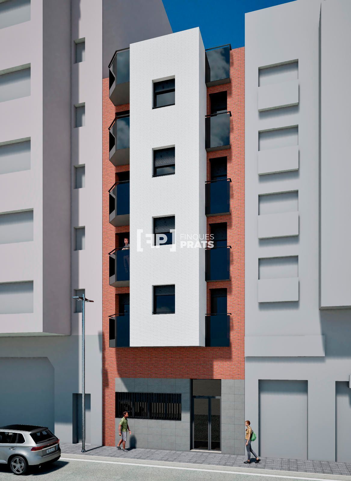 Exterior view of Flat for sale in  Lleida Capital  with Air Conditioner and Heating